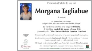 Annuncio funebre - Morgana Tagliabue